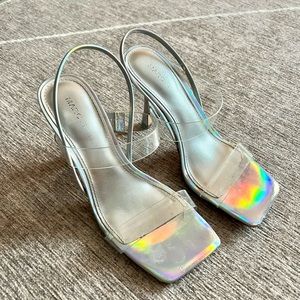 Marc Fisher Heels — Holographic — Size 5.5 — Worn Once